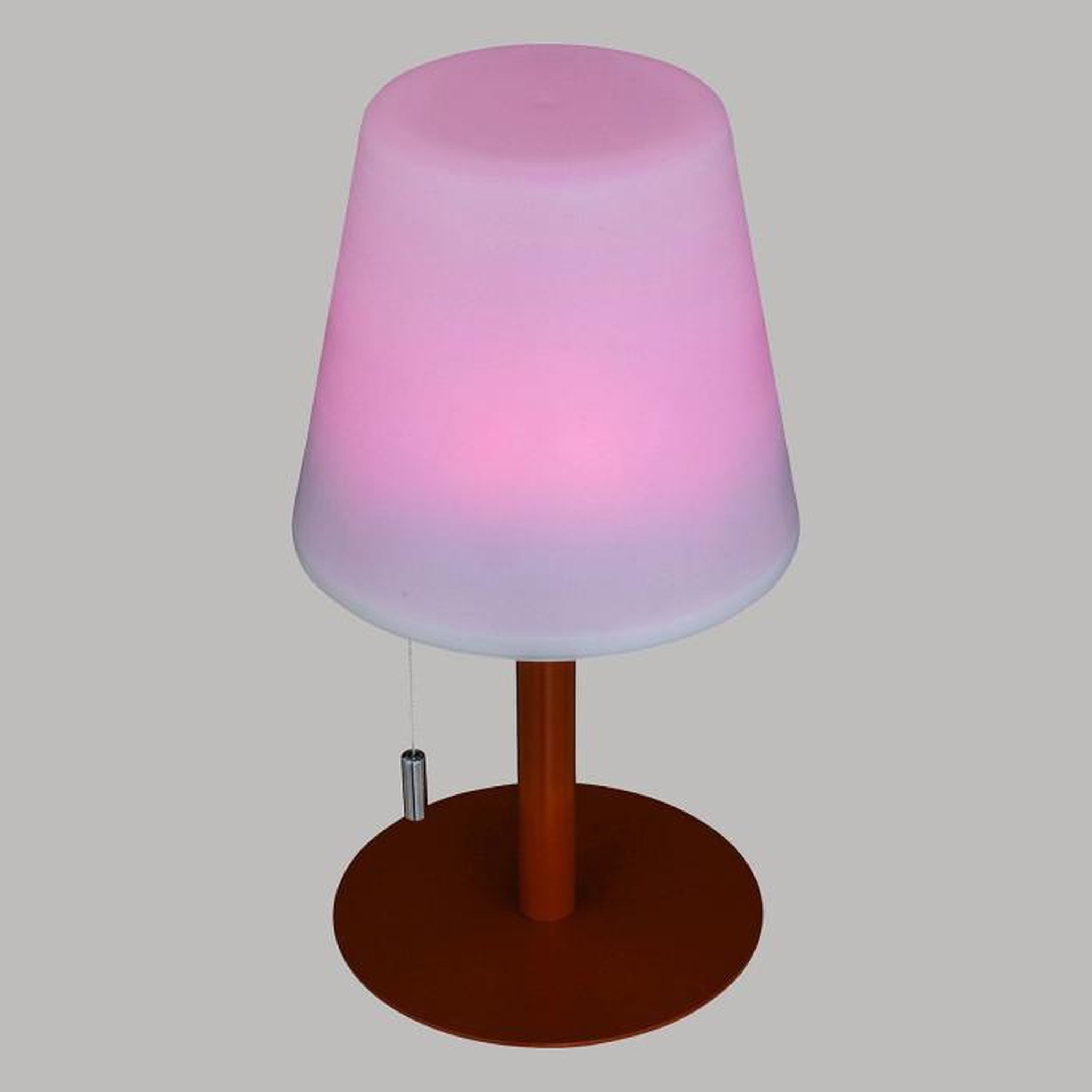 Voir la diapositive 6 : ATMOSPHERA Lampe à Poser d'Extérieur  Zack  30cm Ambre