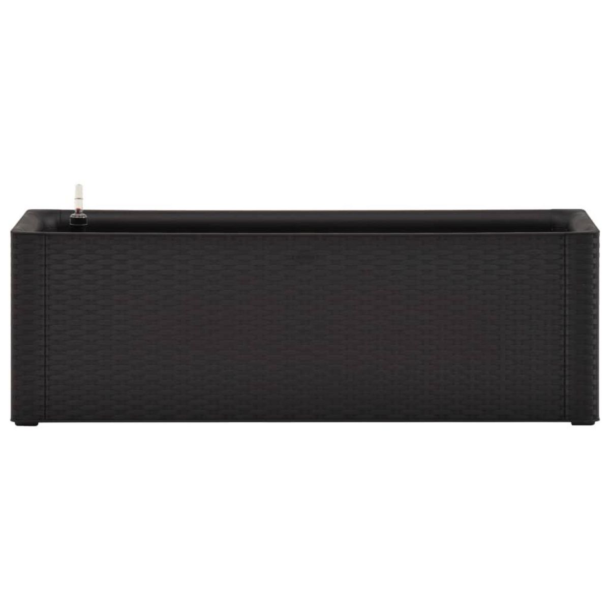 VIDAXL Lit sureleve de jardin systeme arrosage Anthracite 100x43x33 cm