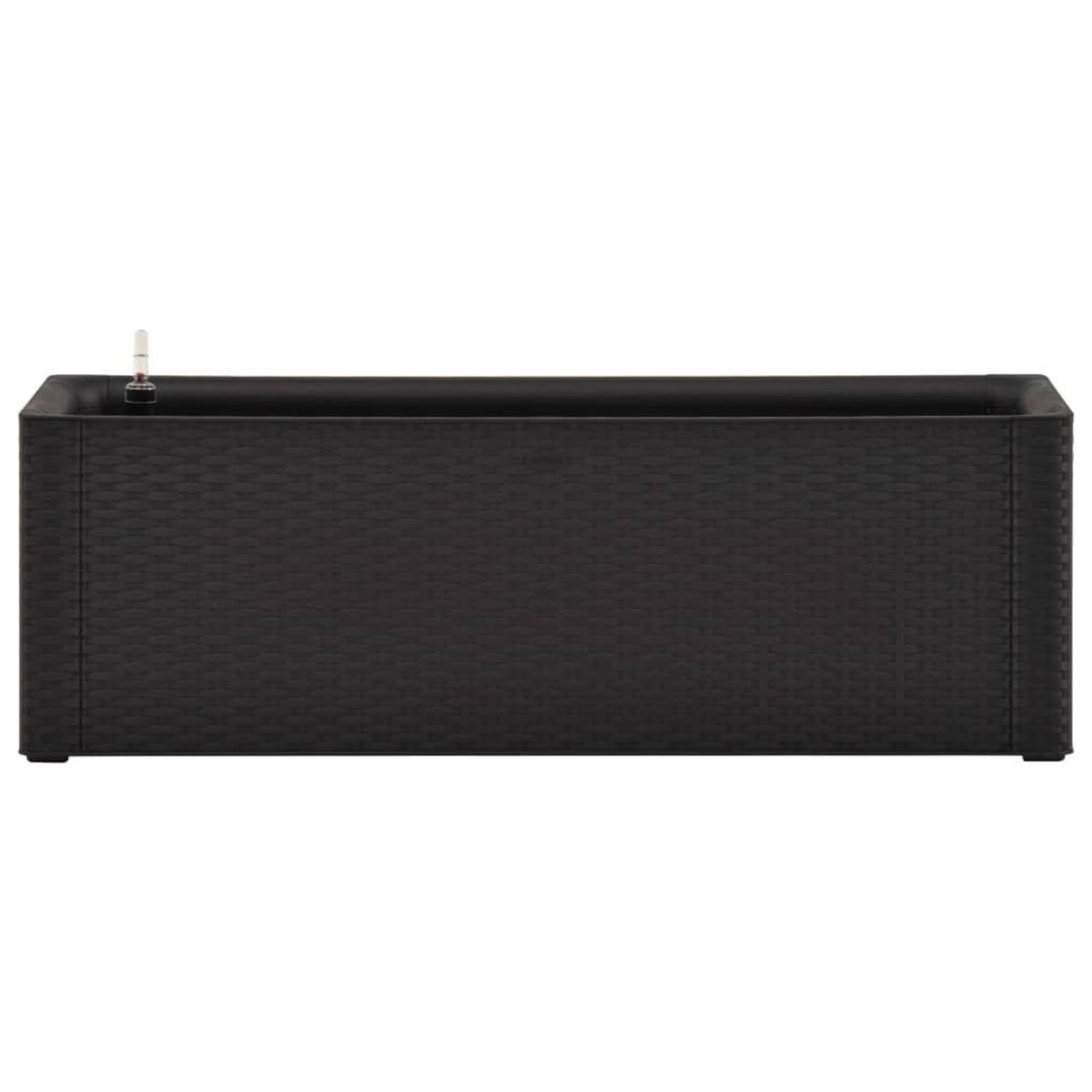 VIDAXL Lit sureleve de jardin systeme arrosage Anthracite 100x43x33 cm