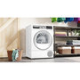 Voir la diapositive 3 : BOSCH Sèche-linge pompe à chaleur – Bosch WQG245DSFR