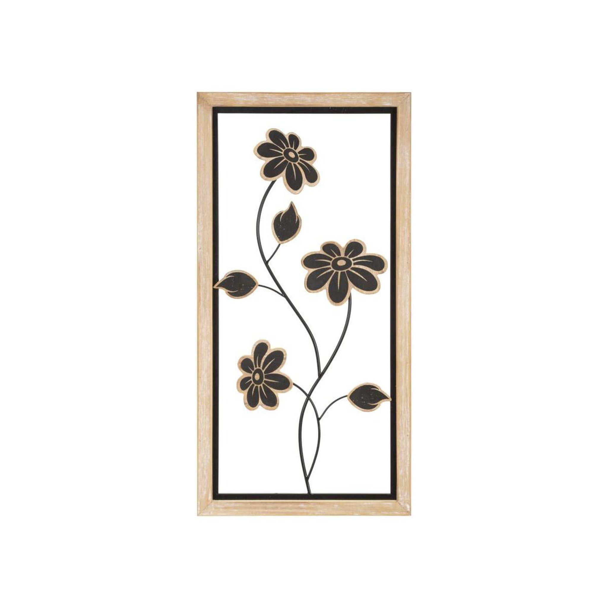 Paris Prix Décoration murale encadrée  girysh  60cm naturel & noir