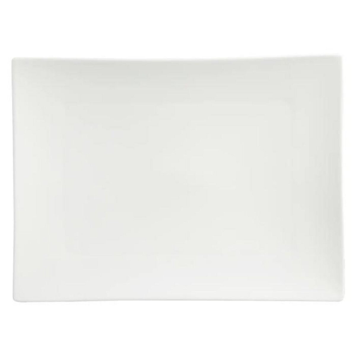 SECRET DE GOURMET Lot de 6 Assiettes de Présentation  Tokyo  32cm Blanc