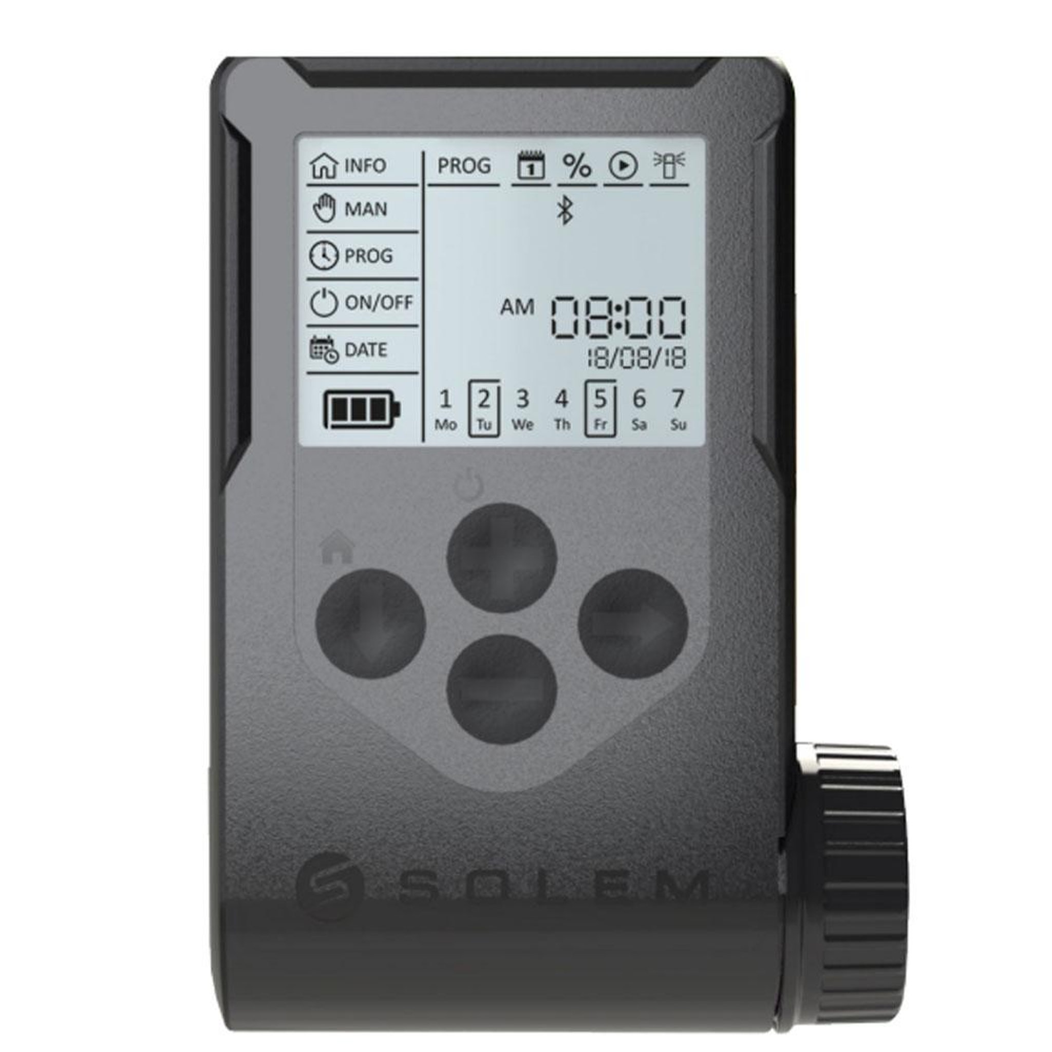 Eco Solem Programmateur d'arrosage à pile bluetooth 4 stations - woobee-4