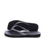 HAVAIANAS Tongs es Fille Havaianas Hav Square Logo Met. Coloris disponibles : Noir