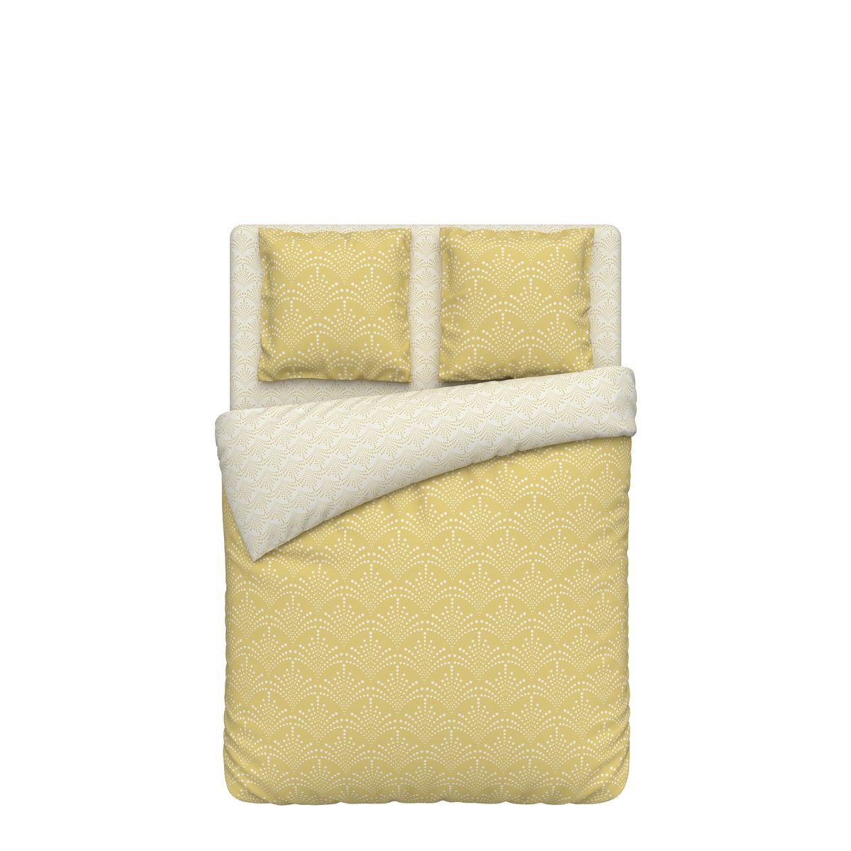 ACTUEL Parure housse de couette en microfibre motif art déco PAVLO