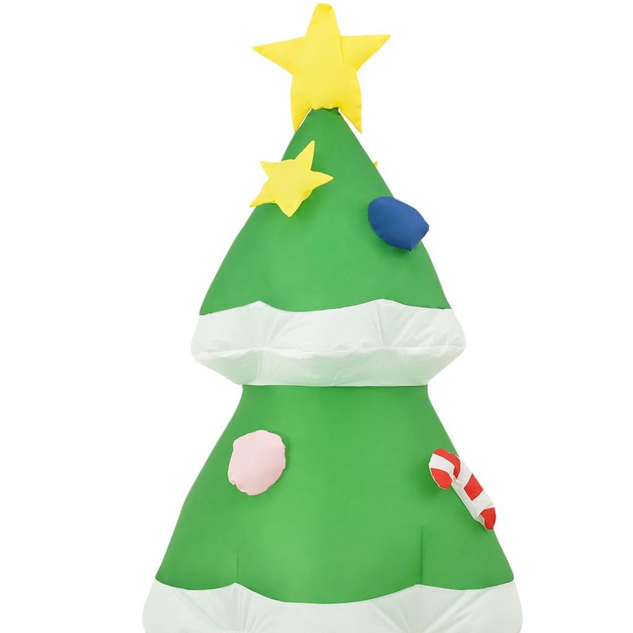 Voir la diapositive 5 : VIDAXL Sapin de Noël gonflable avec LED Int/Ext 240 cm