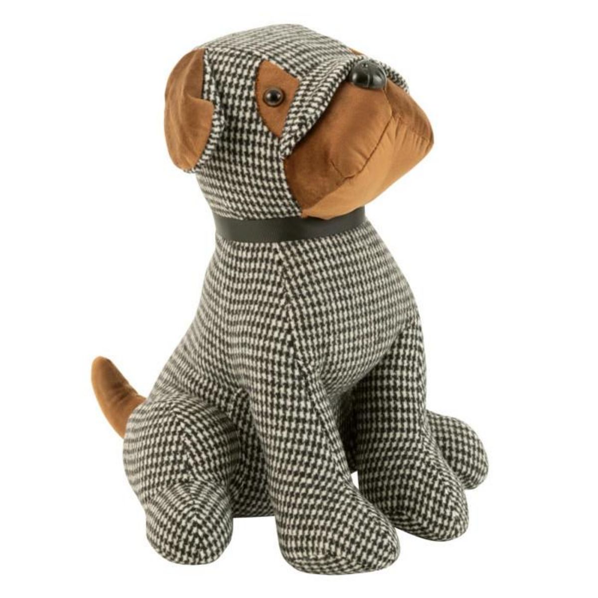 Paris Prix Cale-Porte Chien  Carreaux  33cm Noir