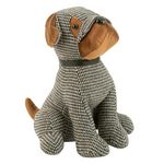 Paris Prix Cale-Porte Chien  Carreaux  33cm Noir