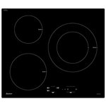 Sauter Table de cuisson induction 60cm 3 foyers 7200w noir - SPI4367B
