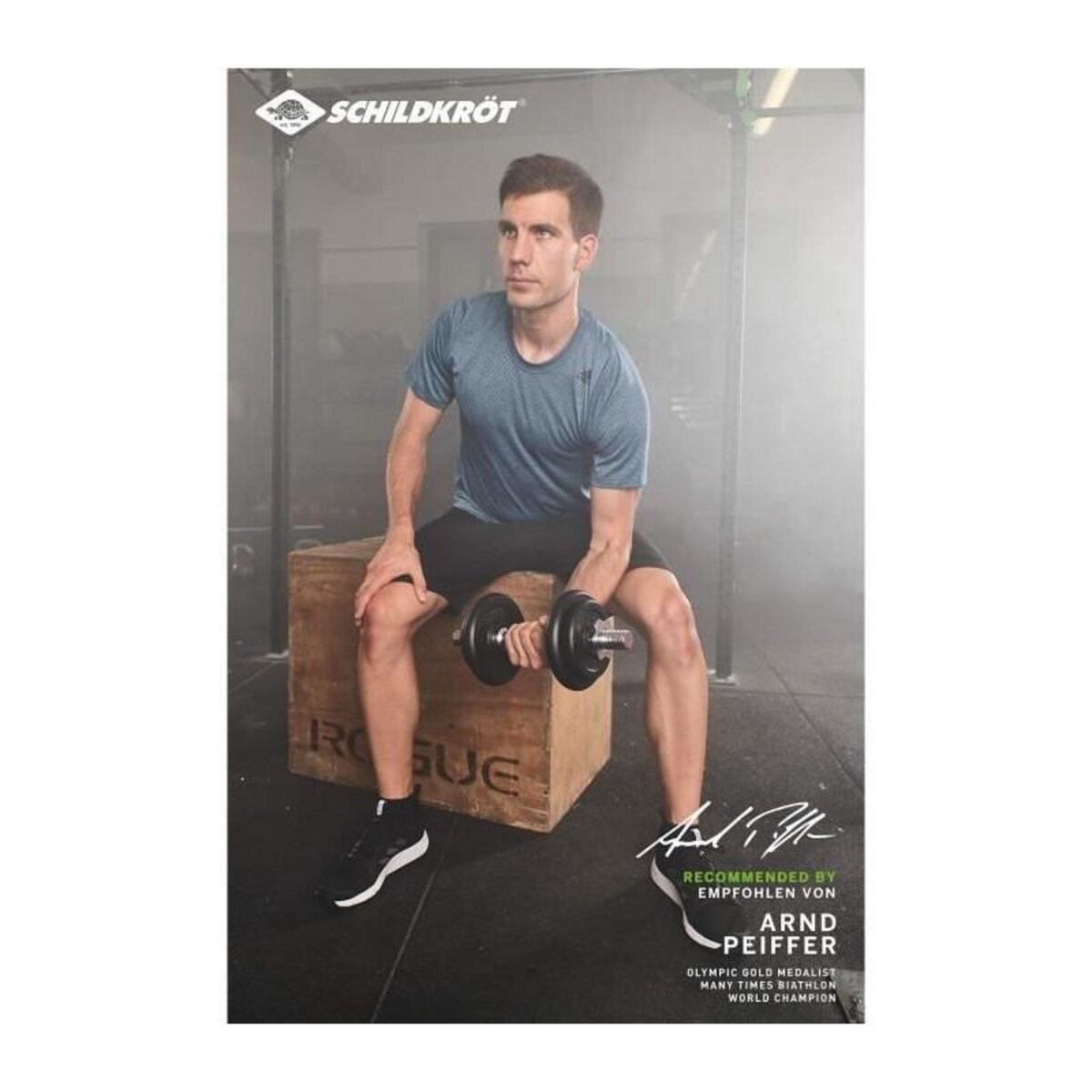 SCHILDKROT Set d'Halteres - SCHILDKROT - 10 Kg - Noir - Adulte - Ensemble pour entraînement complet du corps