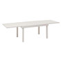 Voir la diapositive 3 : HESPERIDE Table de jardin extensible Piazza en aluminium - 10 Places