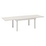 Voir la diapositive 3 : HESPERIDE Table de jardin extensible Piazza en aluminium - 10 Places