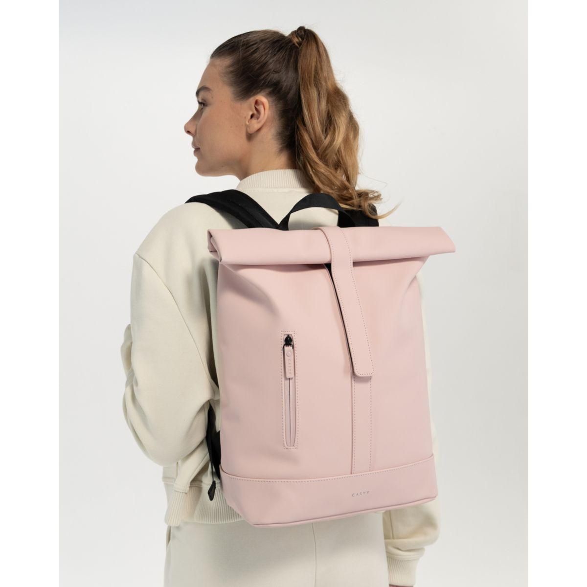 CASYX Sac à dos Modèle TORNADO Medium Rose poudré