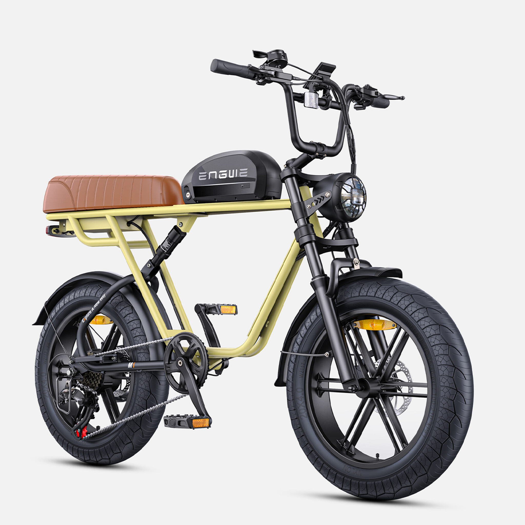 Voir la diapositive 2 : ENGWE Vélo électrique ENGWE M1 style moto 48V 15.6Ah 250W