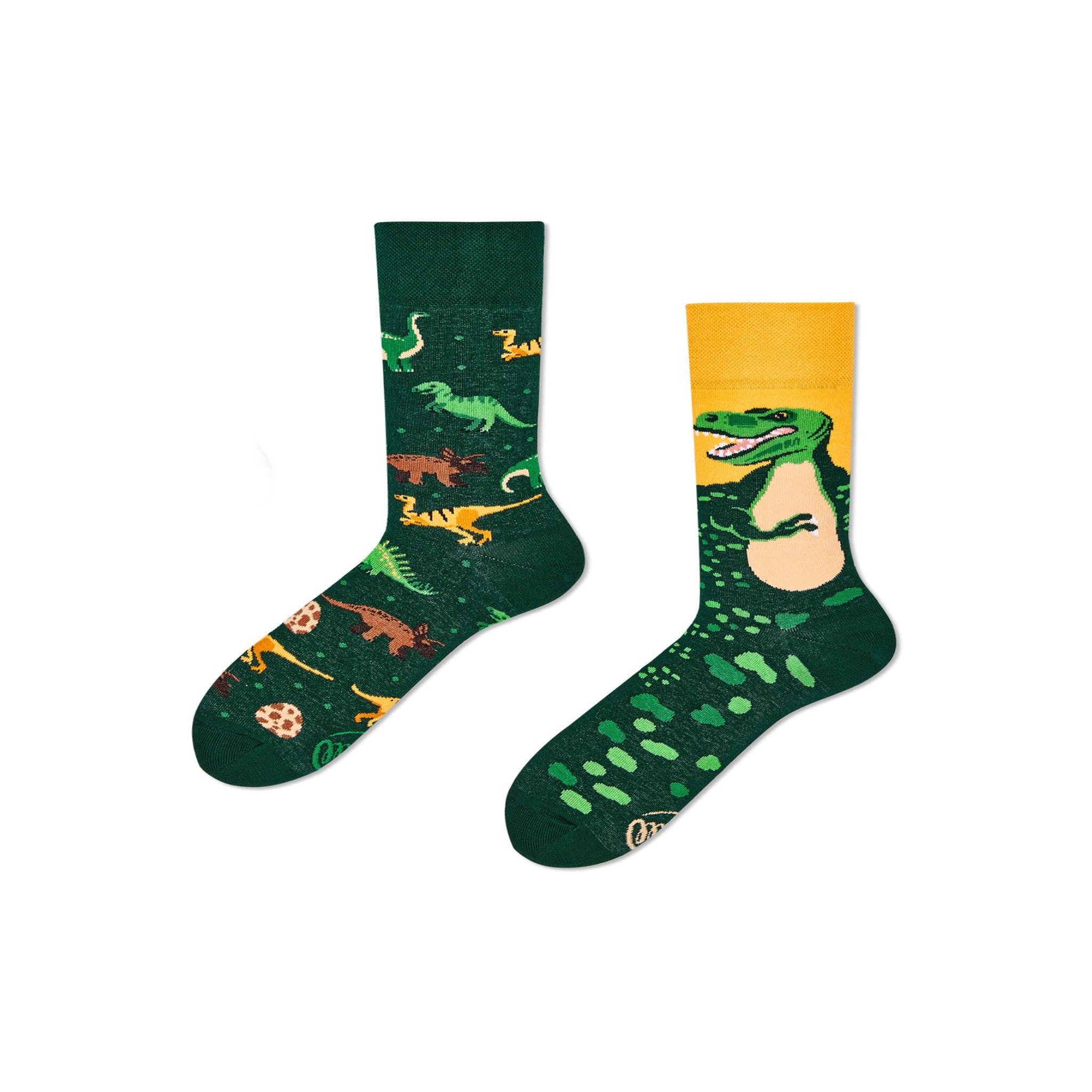 MANY MORNINGS Chaussettes les dinosaures