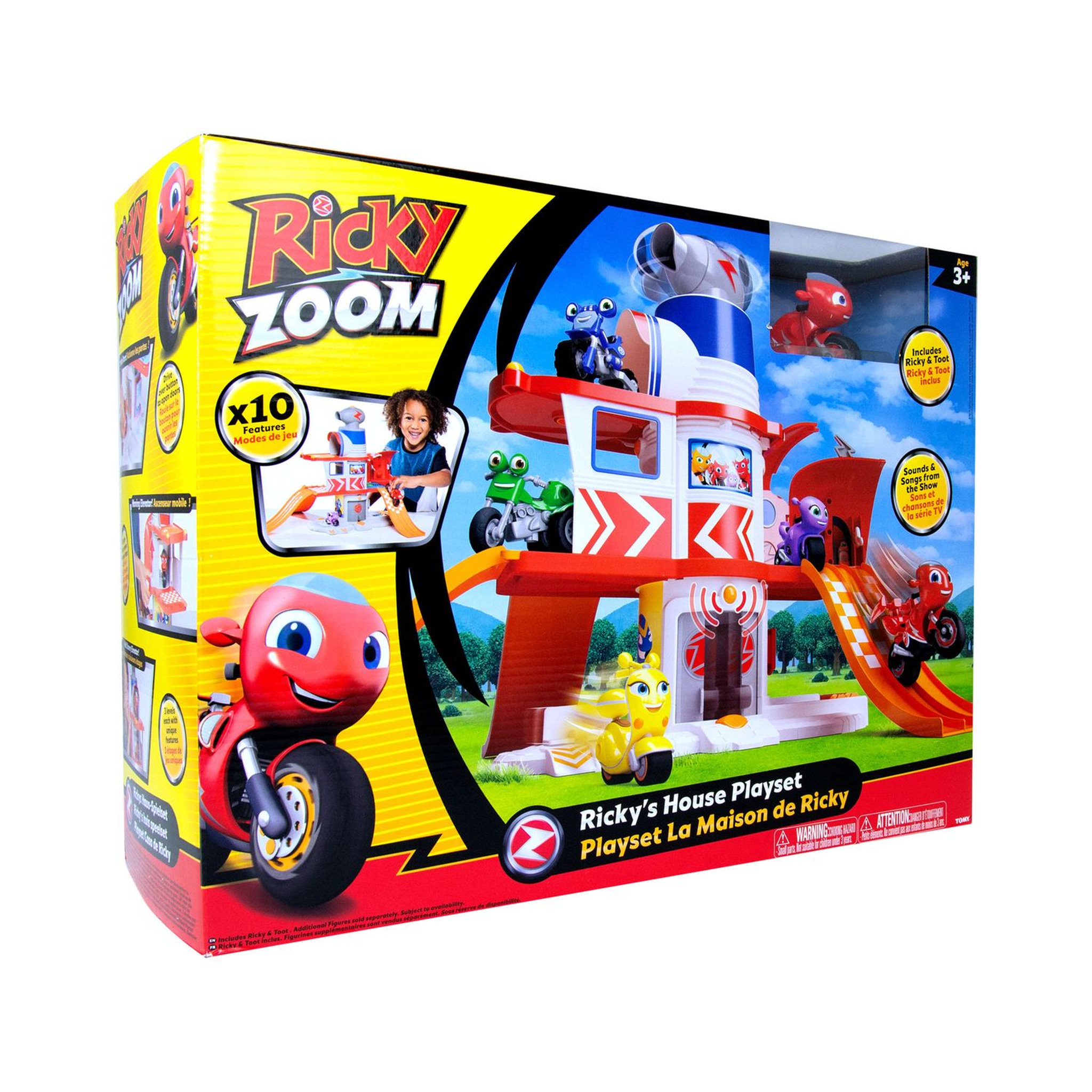 Voir la diapositive 2 : TOMY Coffret de jeu - La Maison de Ricky 