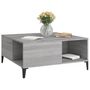 Voir la diapositive 4 : VIDAXL Table basse sonoma gris 80x80x36,5 cm bois d'ingenierie
