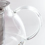 Voir la diapositive 4 : Aromandise Théière en verre avec filtre en inox - 0,8 L