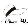 Voir la diapositive 2 : Paris Prix Déco Murale Encadrée en Métal  Chapeau  80cm Noir