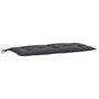 Voir la diapositive 5 : VIDAXL Coussins de banc de jardin lot de 2 anthracite melange tissu
