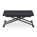 Paris Prix Table Basse Relevable  Higher  57-114cm Noir Carbone