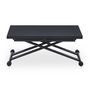 Voir la diapositive 1 : Paris Prix Table Basse Relevable  Higher  57-114cm Noir Carbone