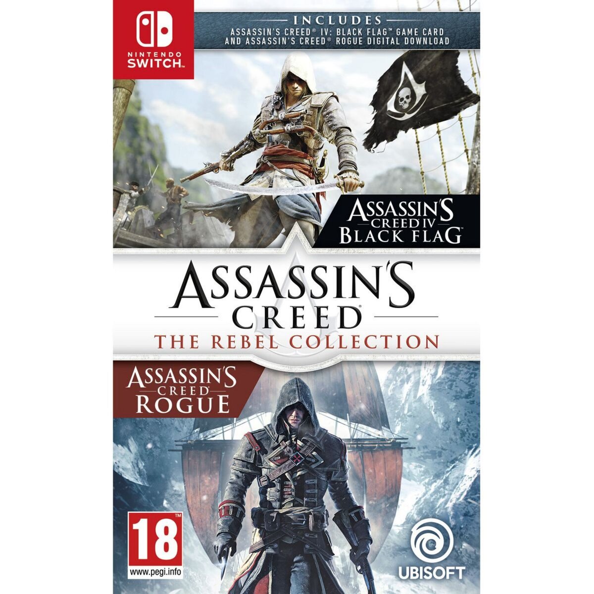 Assassin's Creed The Rebel Collection - Code de Télécharement Nintendo Switch