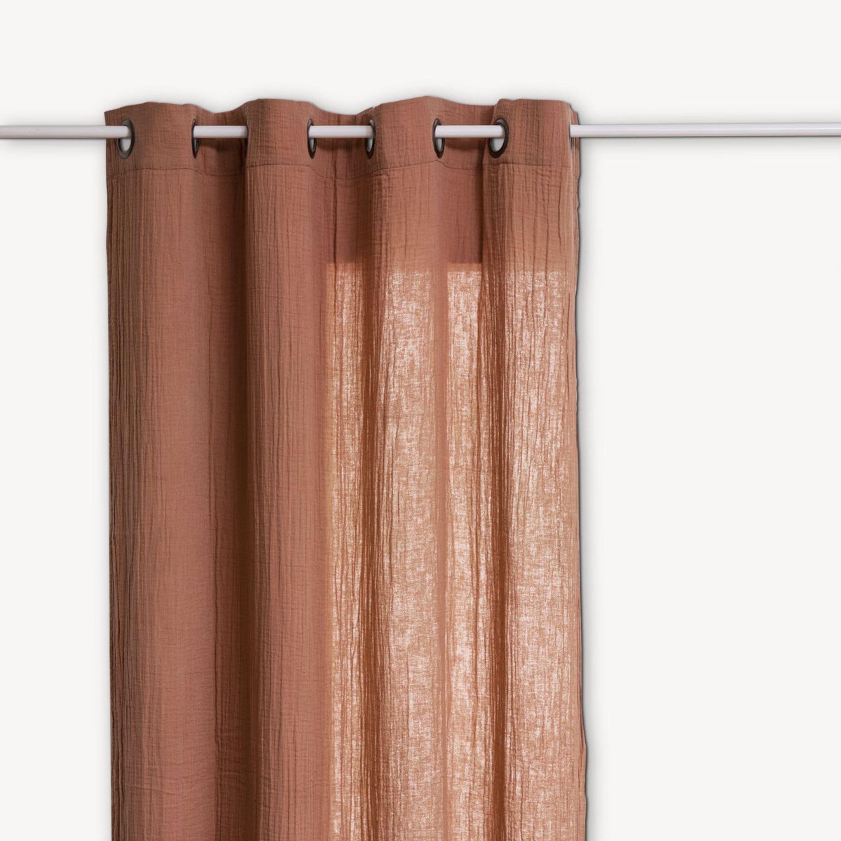 ATMOSPHERA Rideau en gaze de coton JAMANA