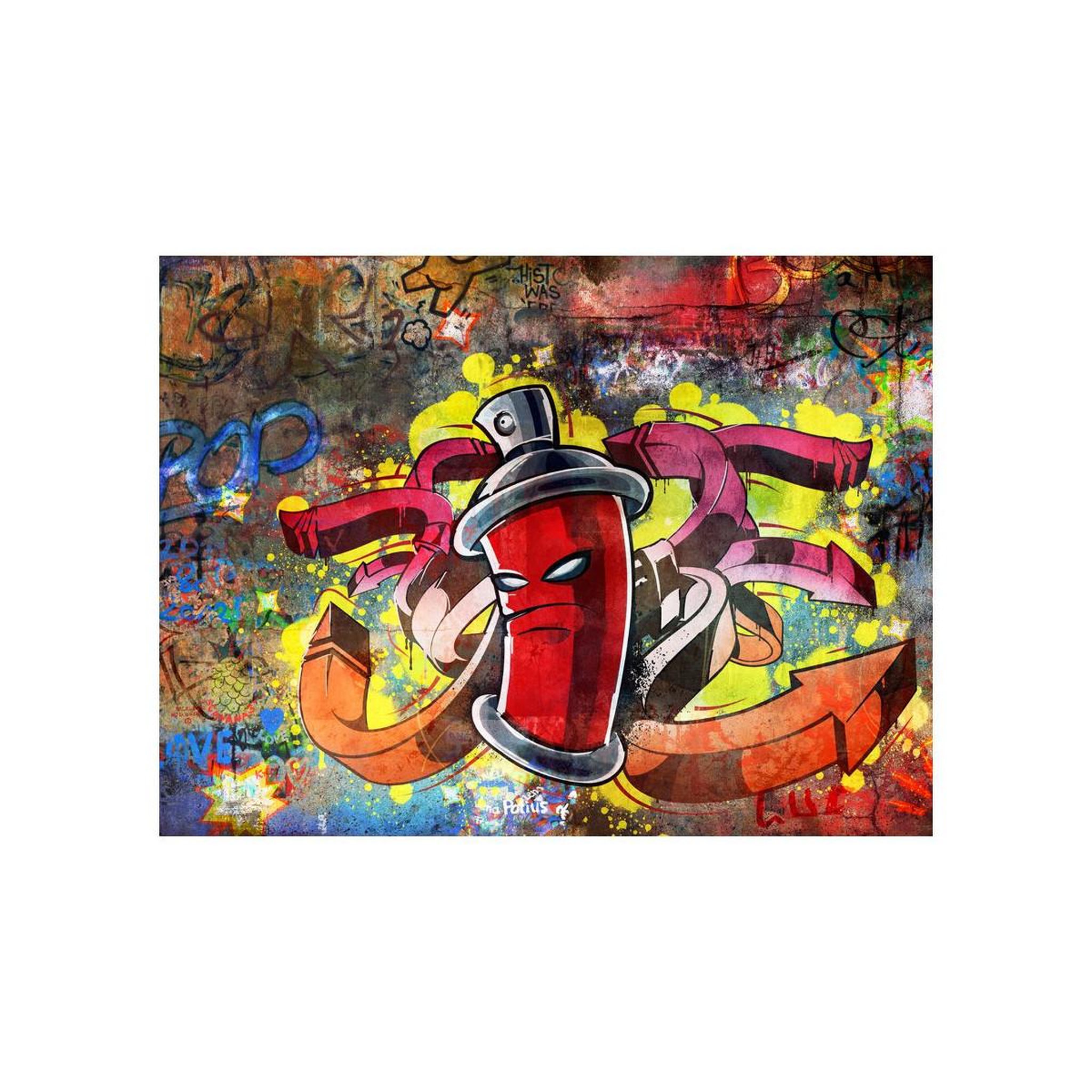 Voir la diapositive 2 : Paris Prix Papier peint ii  graffiti monster