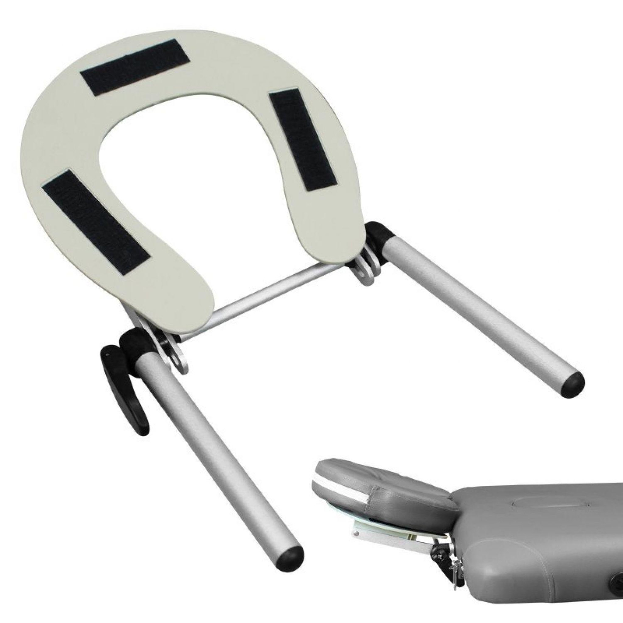 Voir la diapositive 1 : VIVEZEN Support têtière, appuie tête en aluminium pour table de massage
