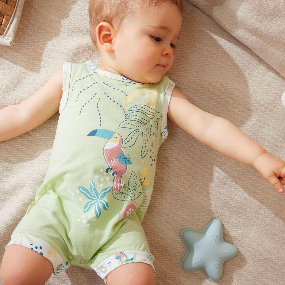 Petit Béguin Barboteuse bébé Moka