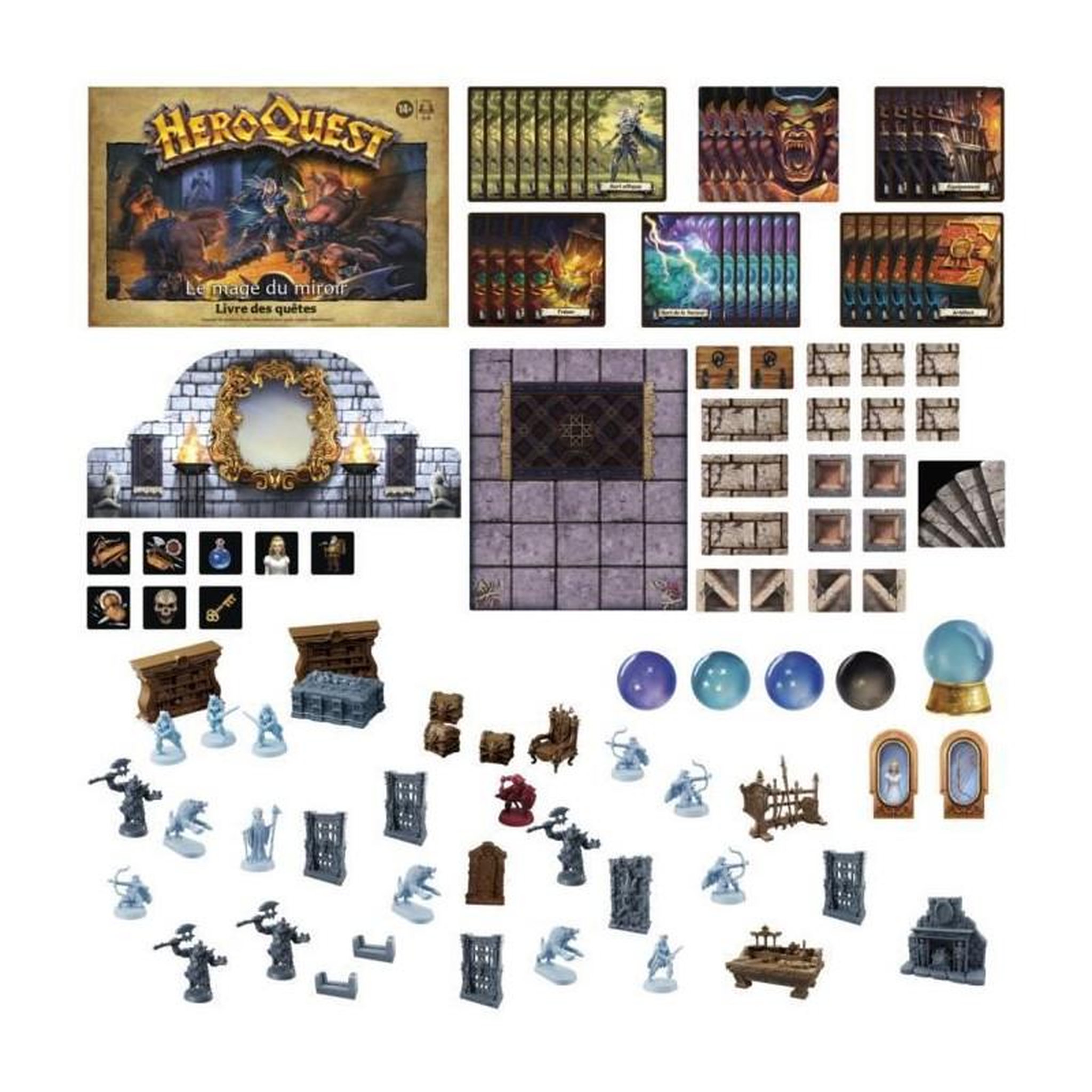 Voir la diapositive 4 : AVALON Jeu de société Avalon Hill Heroquest Le Mage Du Miroir