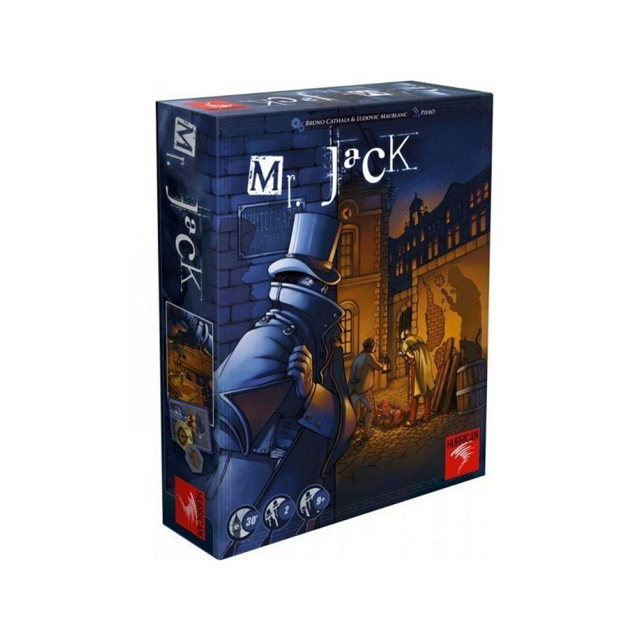 Voir la diapositive 1 : Asmodee Mr jack london nouvelle edition