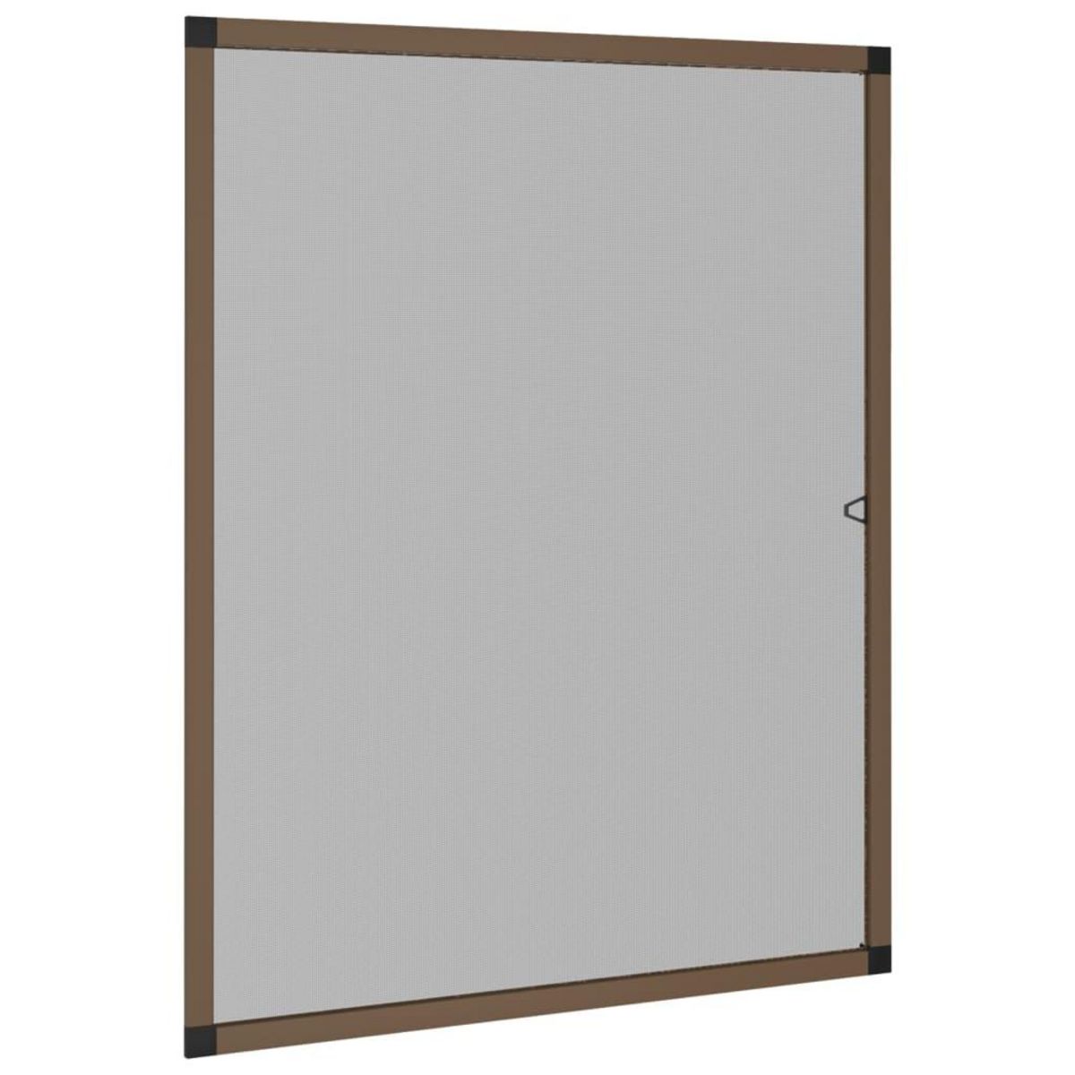VIDAXL Moustiquaire pour fenetres Marron 80x100 cm