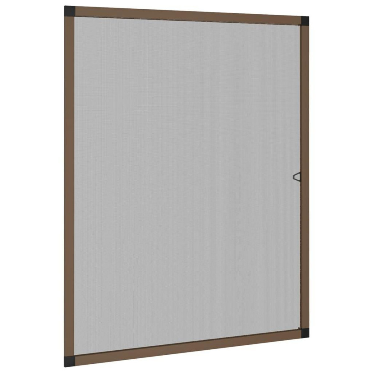 VIDAXL Moustiquaire pour fenetres Marron 80x100 cm