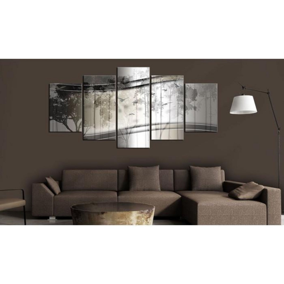 Paris Prix Tableau Imprimé  Dark Backwods