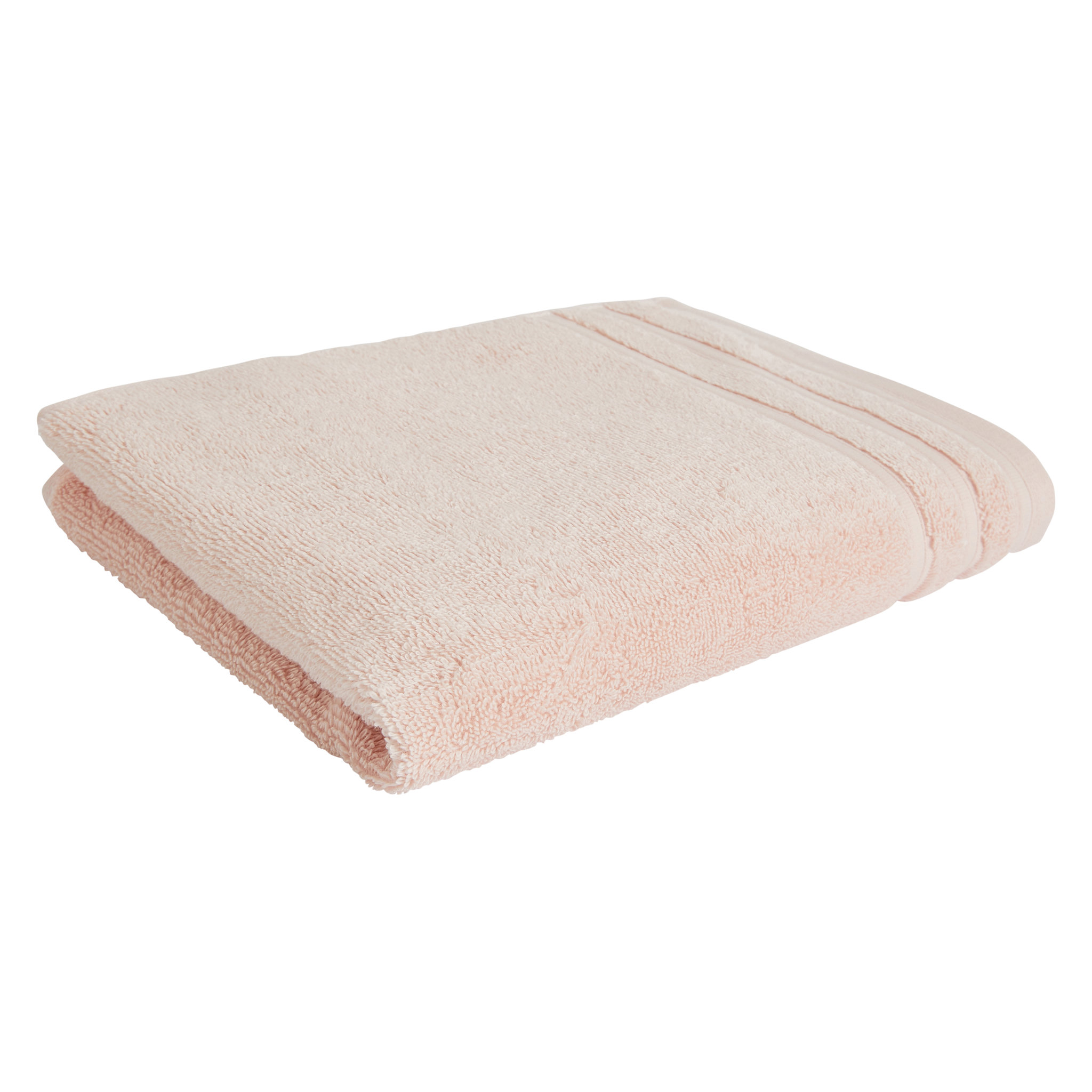 Voir la diapositive 1 : ACTUEL  Serviette de toilette unie en coton bouclé 500 gr/m2