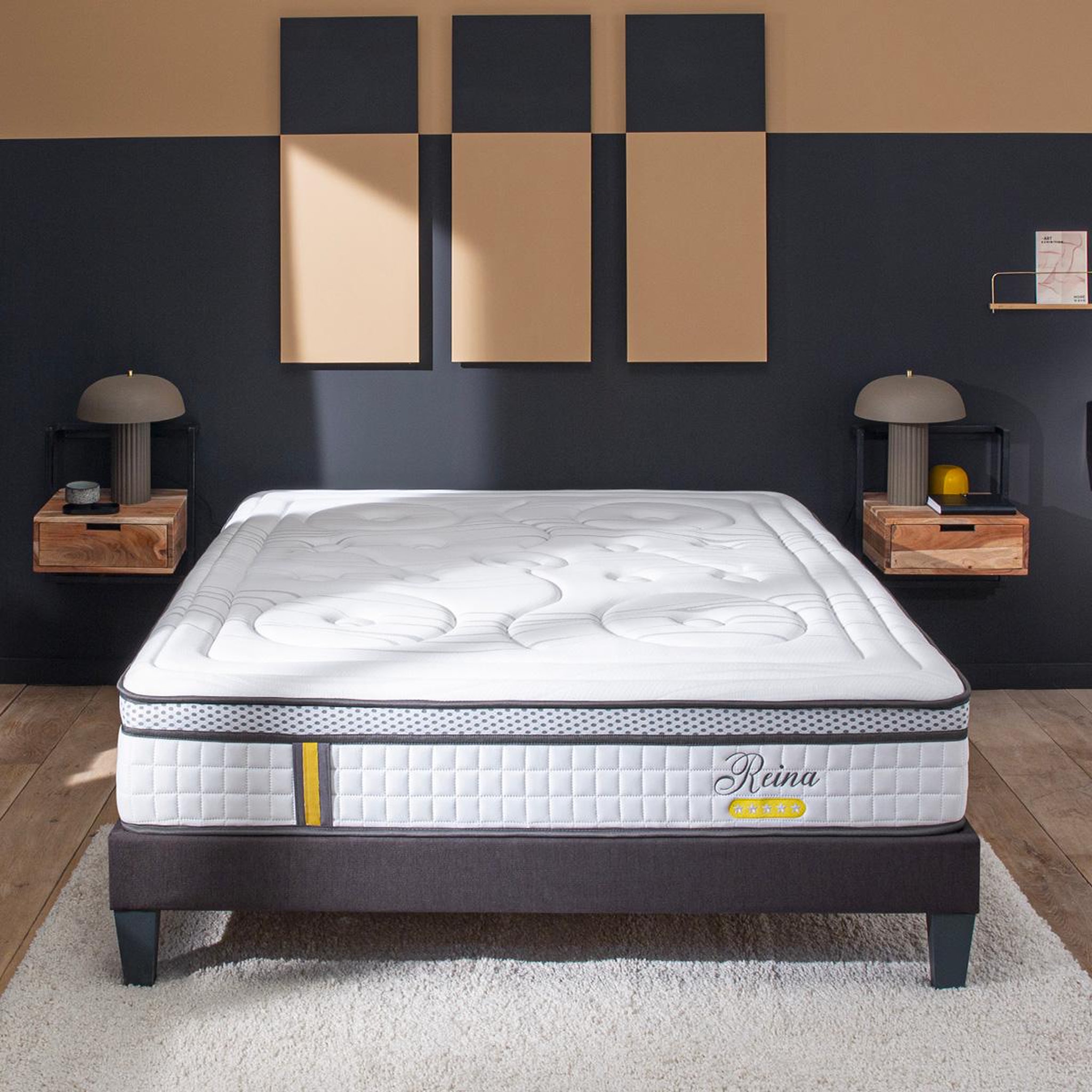 Voir la diapositive 2 : BELLECOUR Bellecour literie | matelas reina 2.0 | ressorts ensachés