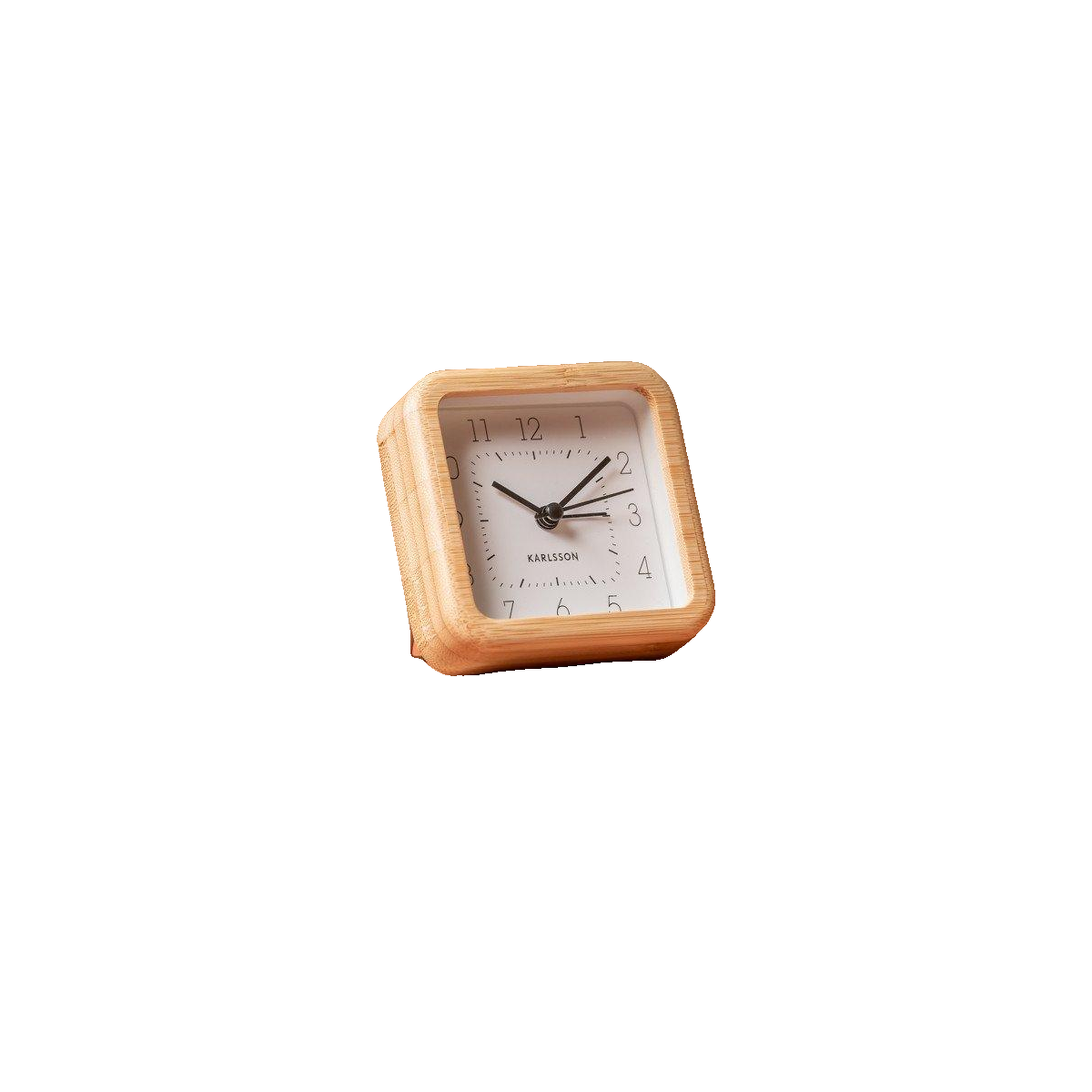 Voir la diapositive 3 : Karlsson Horloge Karlsson Neat Square en bambou
