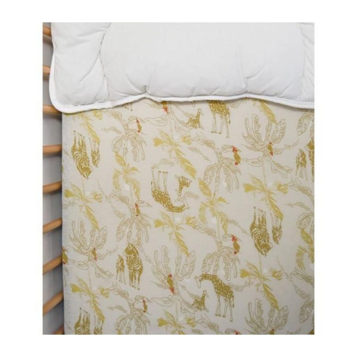 DOMIVA Drap housse jersey - DOMIVA - Honey Moon - 70 x 140 cm - Coton extensible - oeKO-TEX