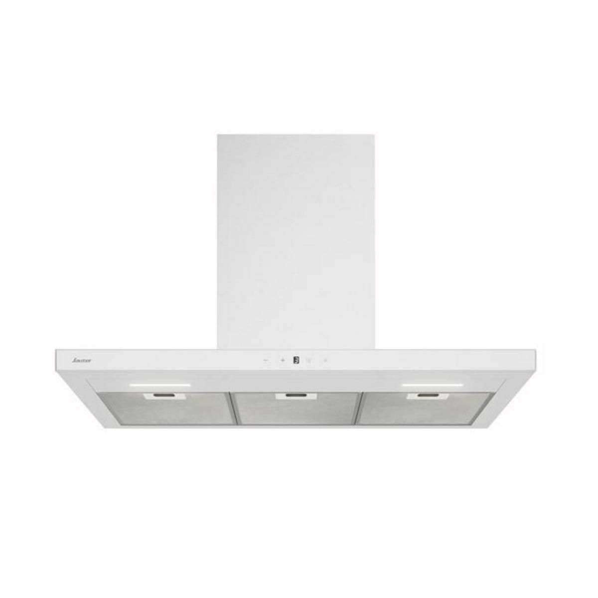 Sauter Hotte décorative murale 90cm 465m3/h blanc - SHB4973W