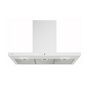 Voir la diapositive 1 : Sauter Hotte décorative murale 90cm 465m3/h blanc - SHB4973W