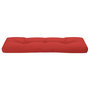 Voir la diapositive 5 : VIDAXL Coussin de palette rouge 120x40x12 cm tissu