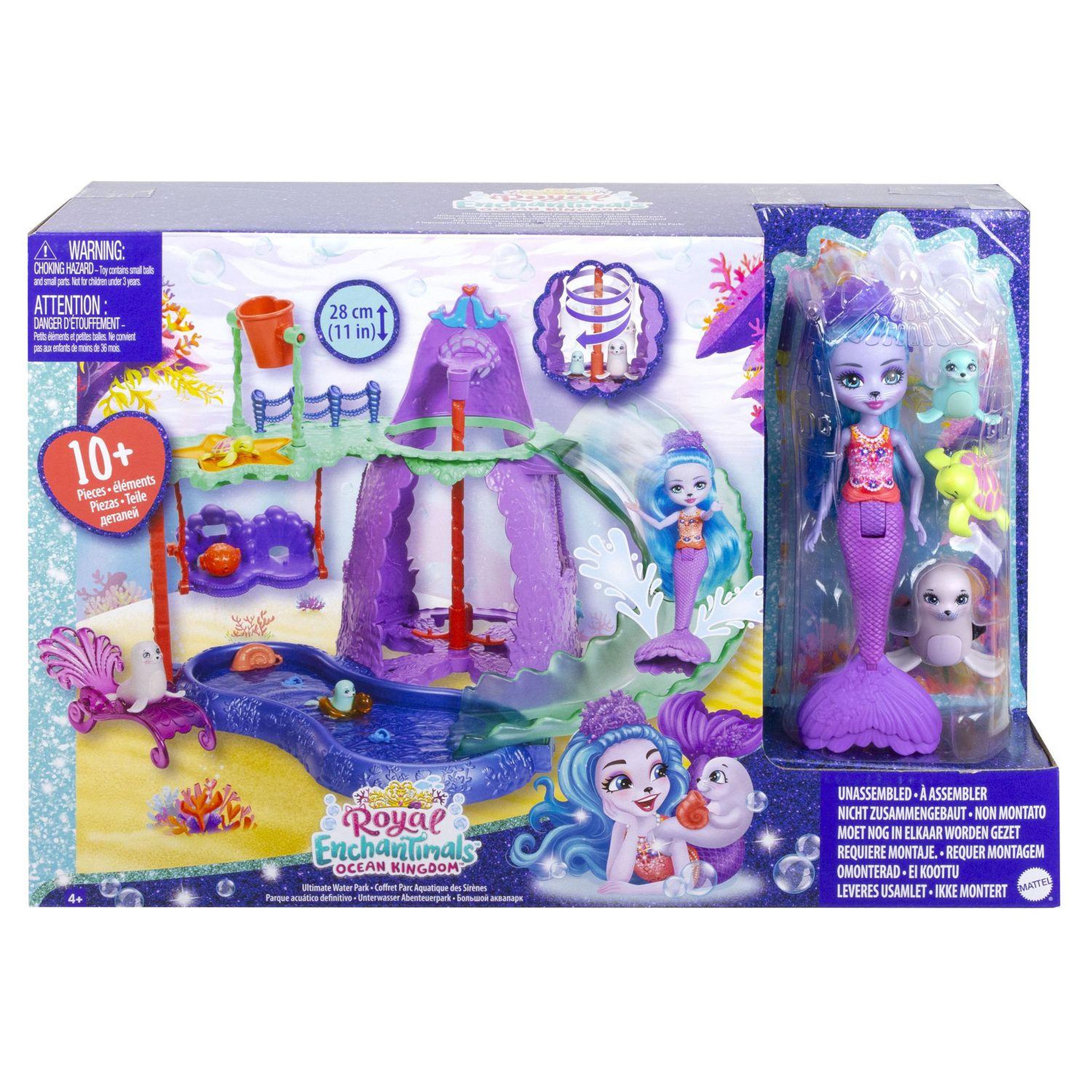 Voir la diapositive 3 : MATTEL Parc aquatique des Sirènes Enchantimals 