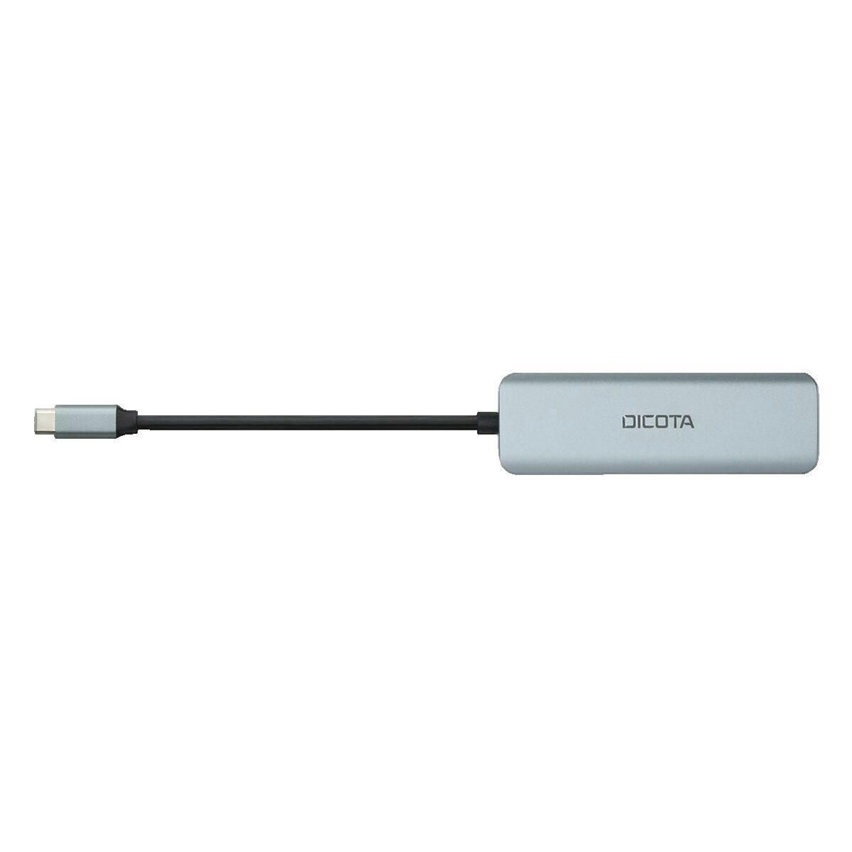 Dicota Hub USB Dicota D32061 Argenté