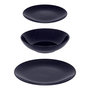 Voir la diapositive 1 : SECRET DE GOURMET Service de Table 18 Pièces  Colorama  26cm Bleu