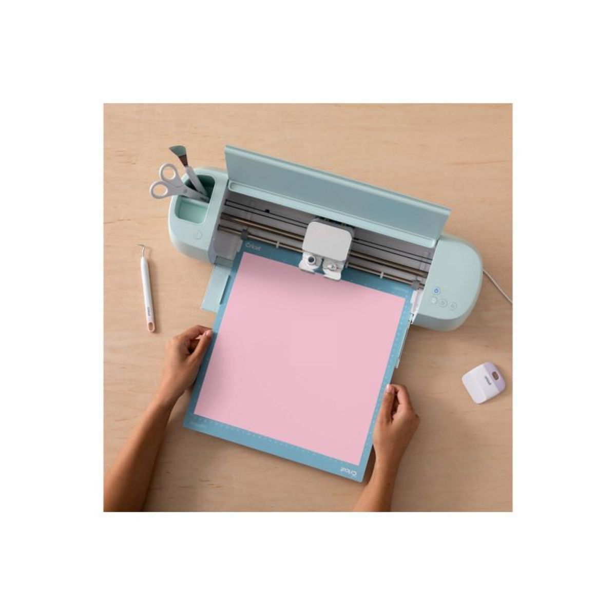 CRICUT Accessoires Machines De Découpe et Presses A Chaud Cricut Vinyle avec couleur activee par le froid Permanent Light Pink Magent