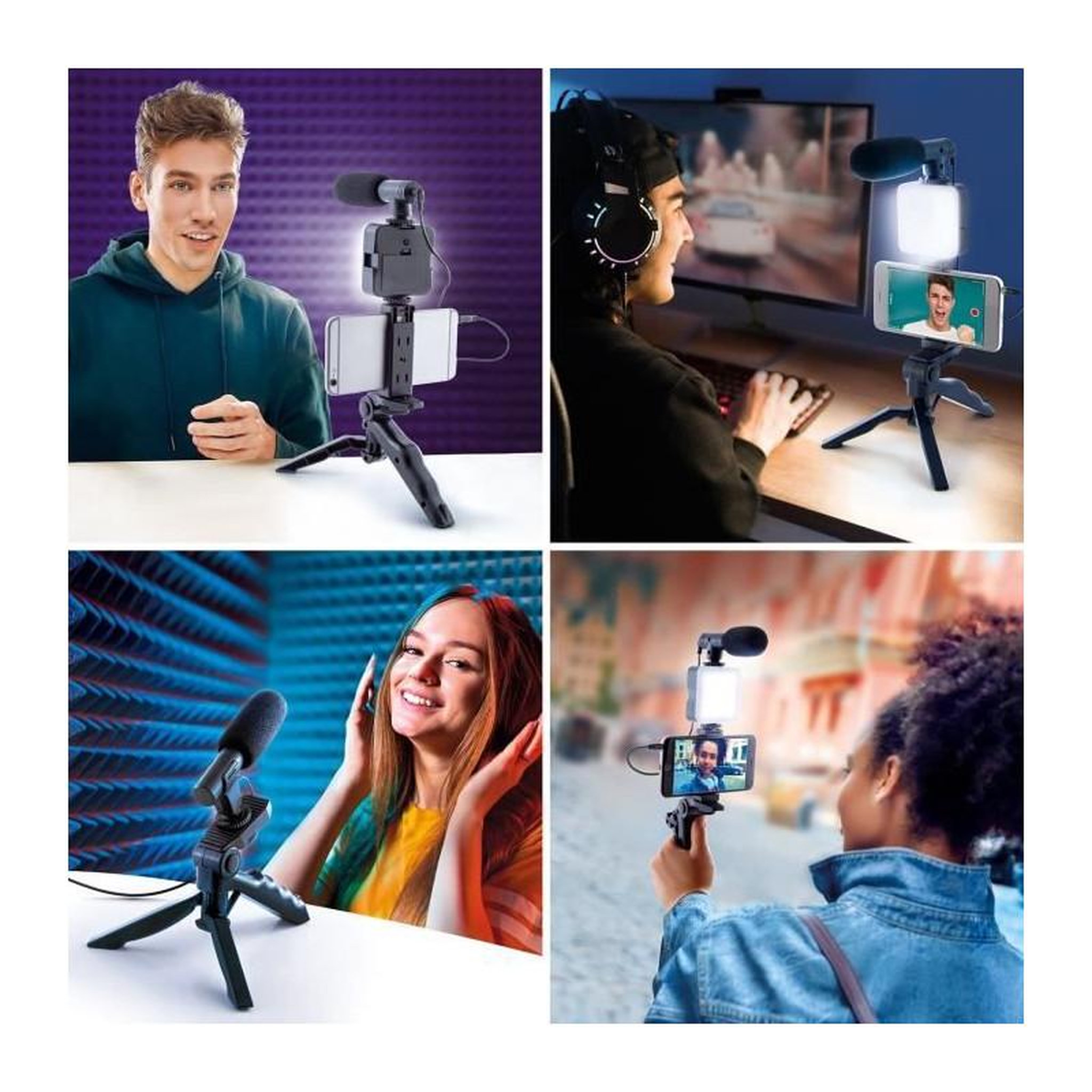 Voir la diapositive 6 : Canal Toys Kit de Vlogging - Canal Toys