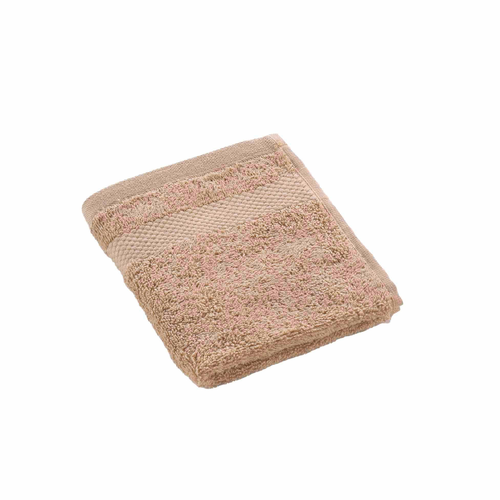 Eden Serviette de toilette collection elegante. Coloris disponibles : Beige, Marron, Gris