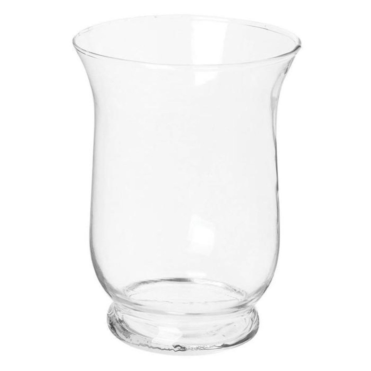 ATMOSPHERA Photophore en Verre  Evasé  15cm Transparent